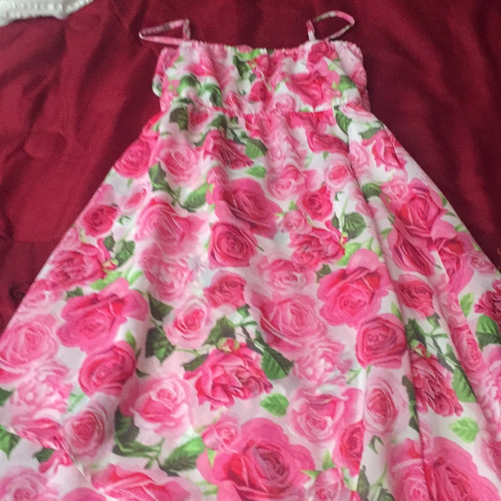 A floral dress